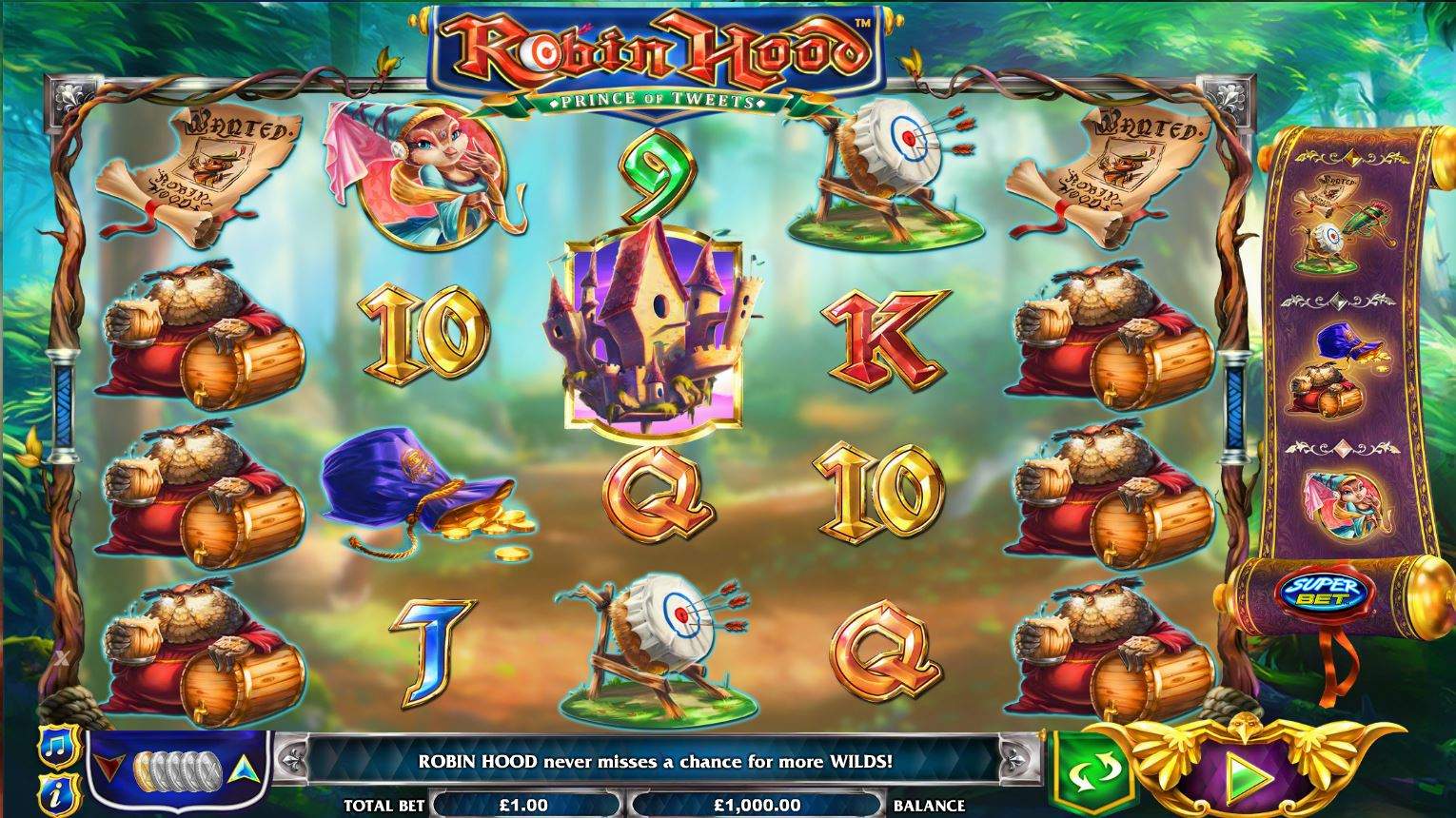 Casino Game Robin Hood