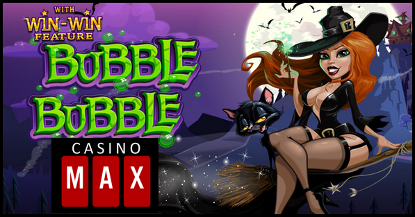 CasinoMax - 25 Free Spins For New Players On 'Bubble Bubble' Slot!