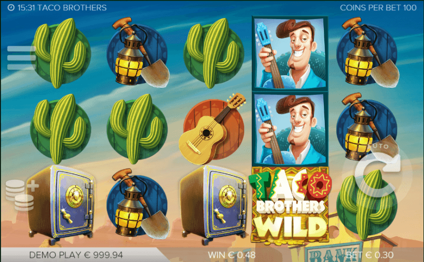 play taco brothers online slot for free