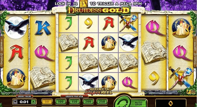 Play Druidess Gold Online Video Slot For Free
