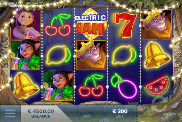 PLay Electric Sam Online Video Slot For Free