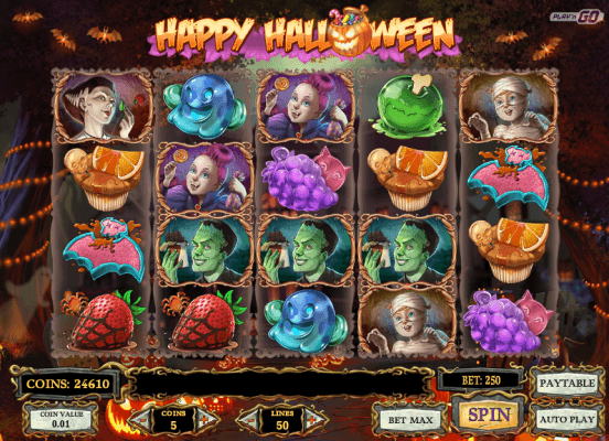 Play Happy Halloween Online Video Slot For Free