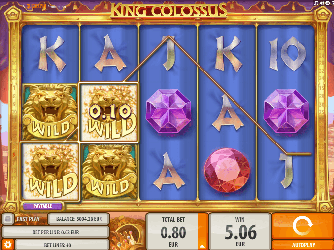 King Colossus Online video slot