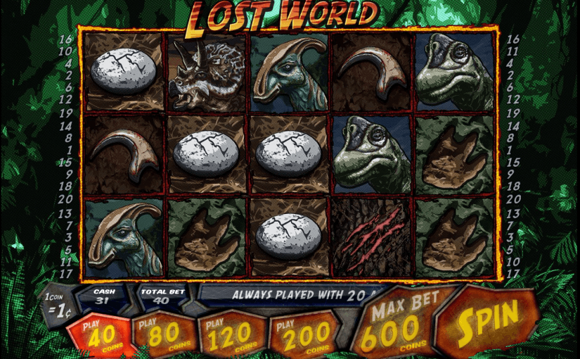 Play Lost World Online Video Slot For Free