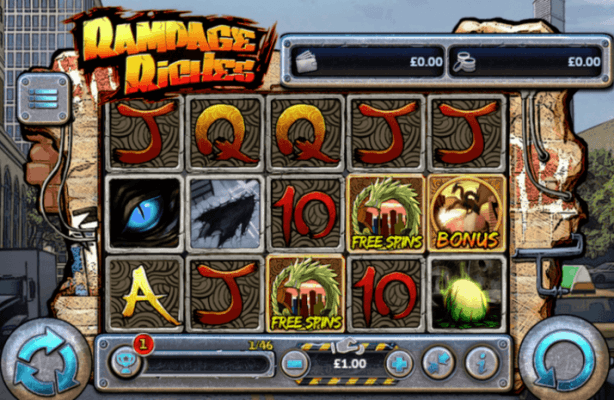 Play Rampage Riches Mobile Slot For Free