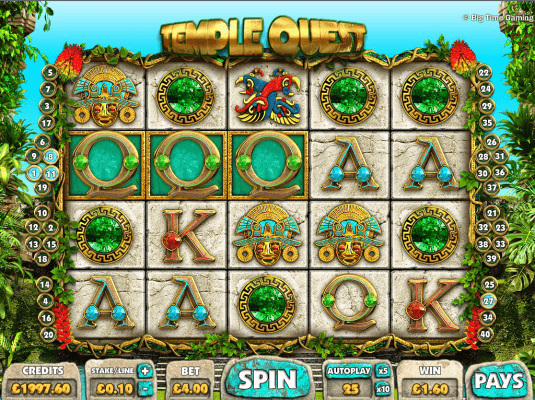 Play Temple Quest Online Video Slot For Free