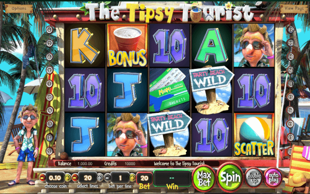 play the tipsy tourist slot for free