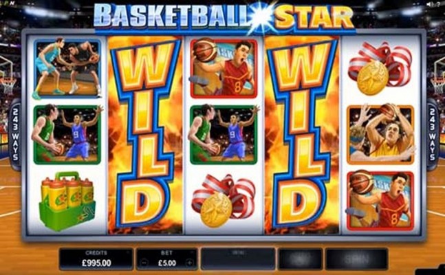 Play Basketball Star Slot Online For Free