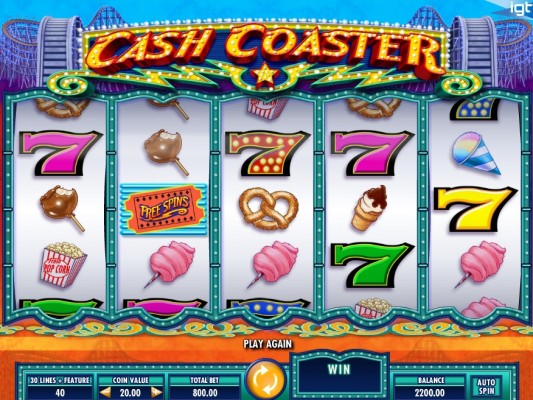Play Cash Coaster Online Slot For Free