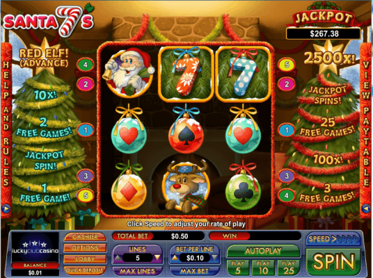 Play Santa 7's Online Slot For Free