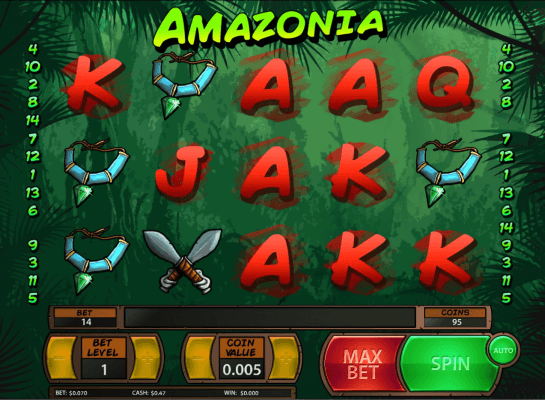Play Amazonia Online Slot For Free