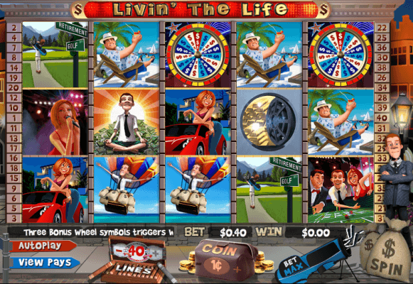 Play Livin Life online video slot for free