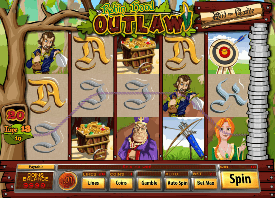 Robin Hood Outlaw Online Slot