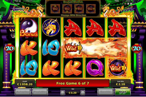 Play Dragon Wild's Fire Online Slot For Free