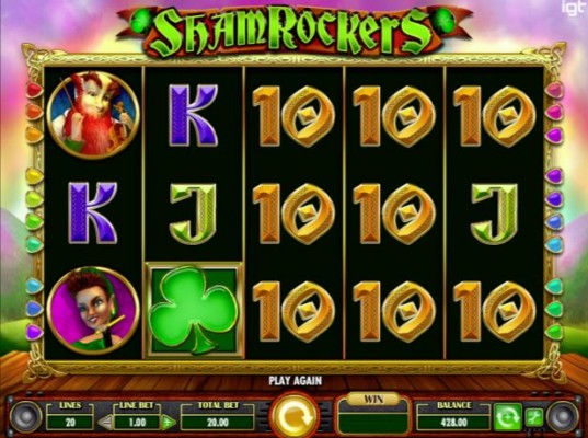 Play Shamrockers Eire to Rock Video Slot For Free