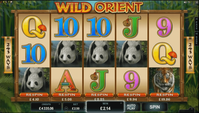 Play Wild Orient Online Slot For Free