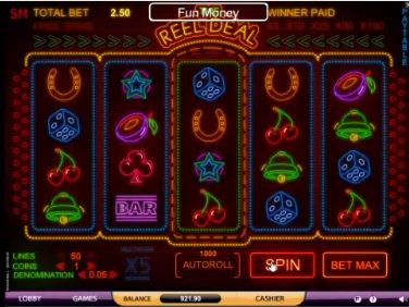 Play the Reel Deal online slot for free