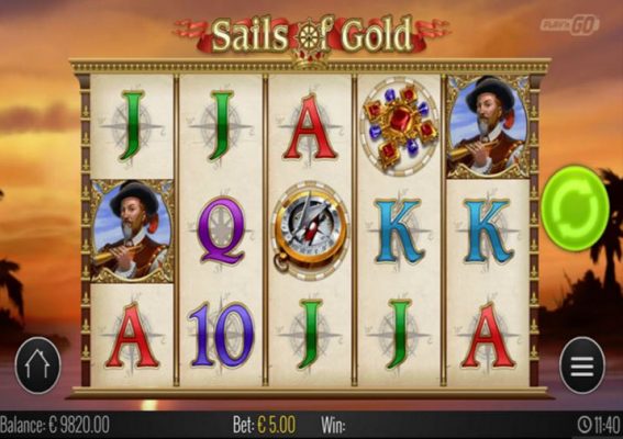 PLay Sails Of Gold Online Slot For Free