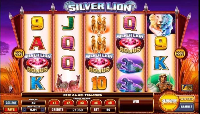 Play Silver Lion Online Slot For Free