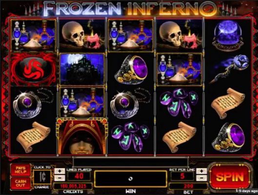 PLay Frozen Inferno Online Slot For Free