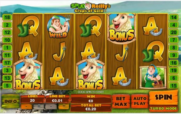 Play Spud O'Reilly's Crops of Gold Online Slot For Free