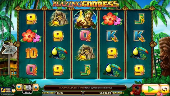 Play Blazing Goddess Online Slot For Free