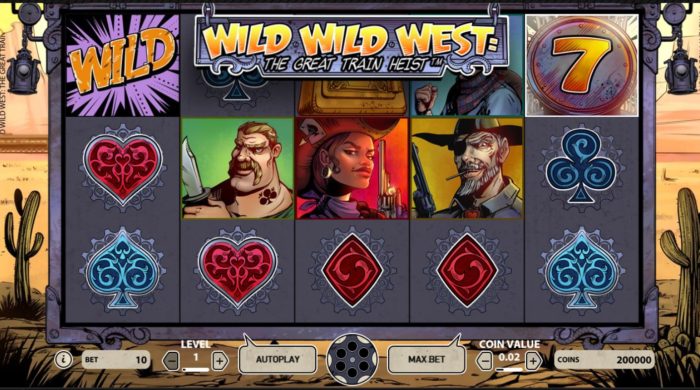 Play Wild Wild West: The Great Train Heist Online For Free