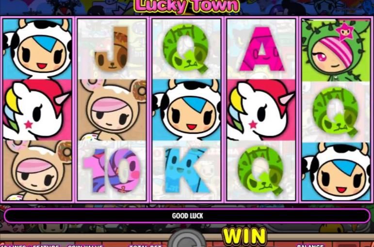 Play Tokidoki Lucky Town Online Slot For Free