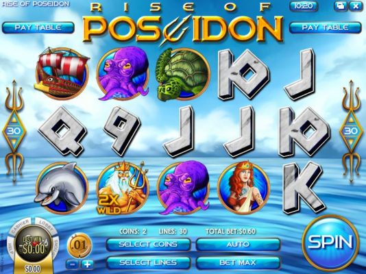 Play Rise Of Poseidon Online Slot For Free