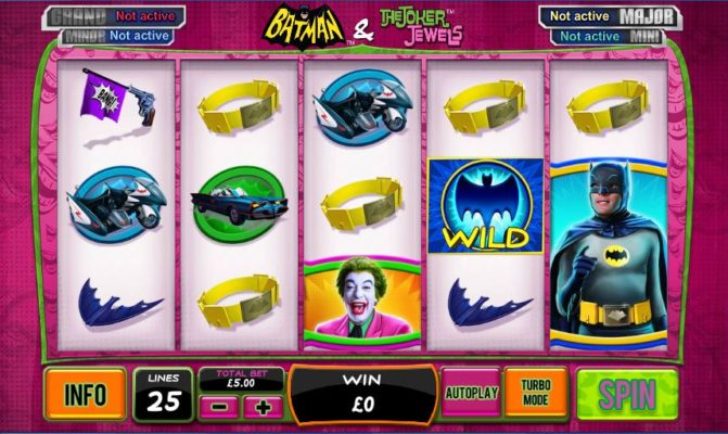 Play Batman And The Joker Jewels Online Slot For Free