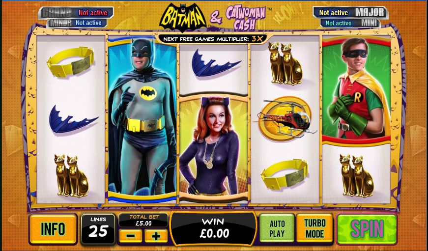 History batman and catwoman cash slots offer progressive wins rush