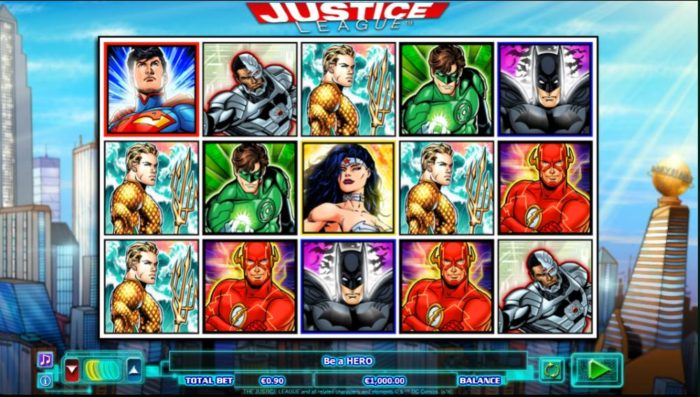 Play Justice League Online Slot For Free
