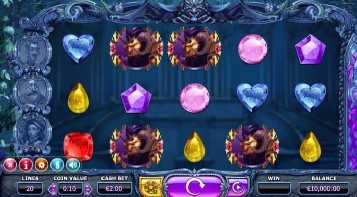 Play Beauty & The Beast Online Slot For Free